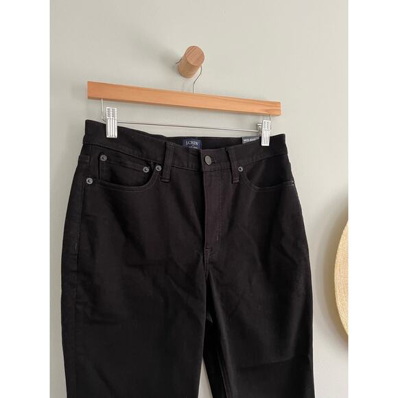 J Crew Factory | Flare crop black jean in all-day stretch | Sz 28 - Picture 5 of 11